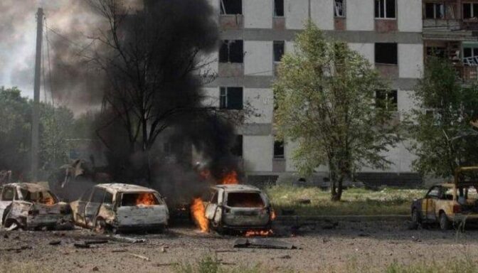 Russian Missile Hits Kharkov, 43 Wounded While Attending Funeral Of Ukrainian Soldier